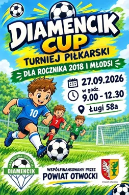 Diamencik Cup zgromadzi młodych piłkarzy. Turniej potrwa 3,5 godziny